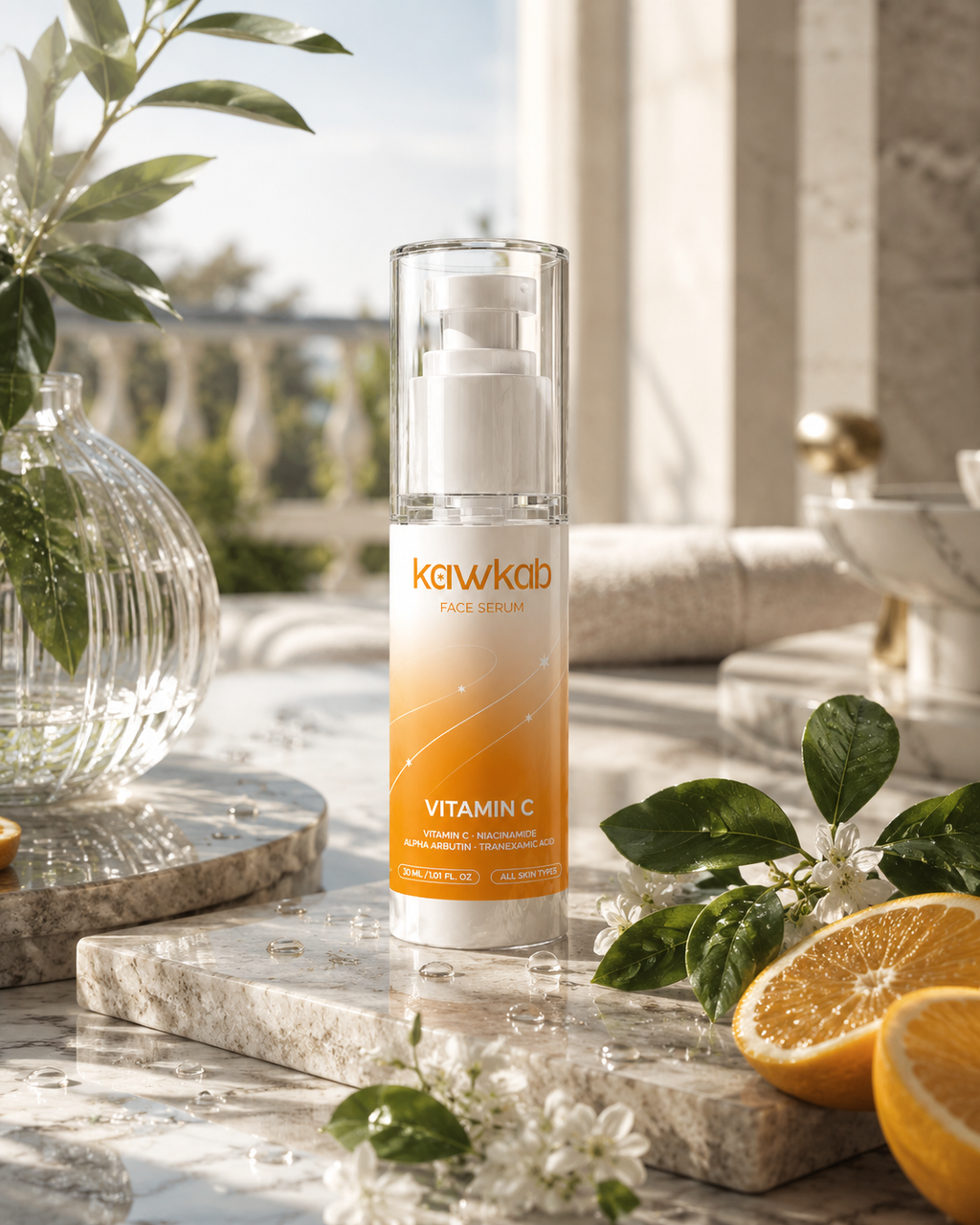 kawkab Face Serum Vitamin C 30ml