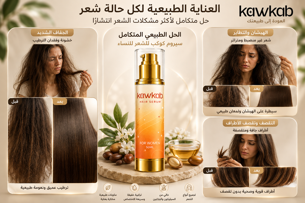 Kawkab Hair Serum for Women - سيروم الشعر للنساء