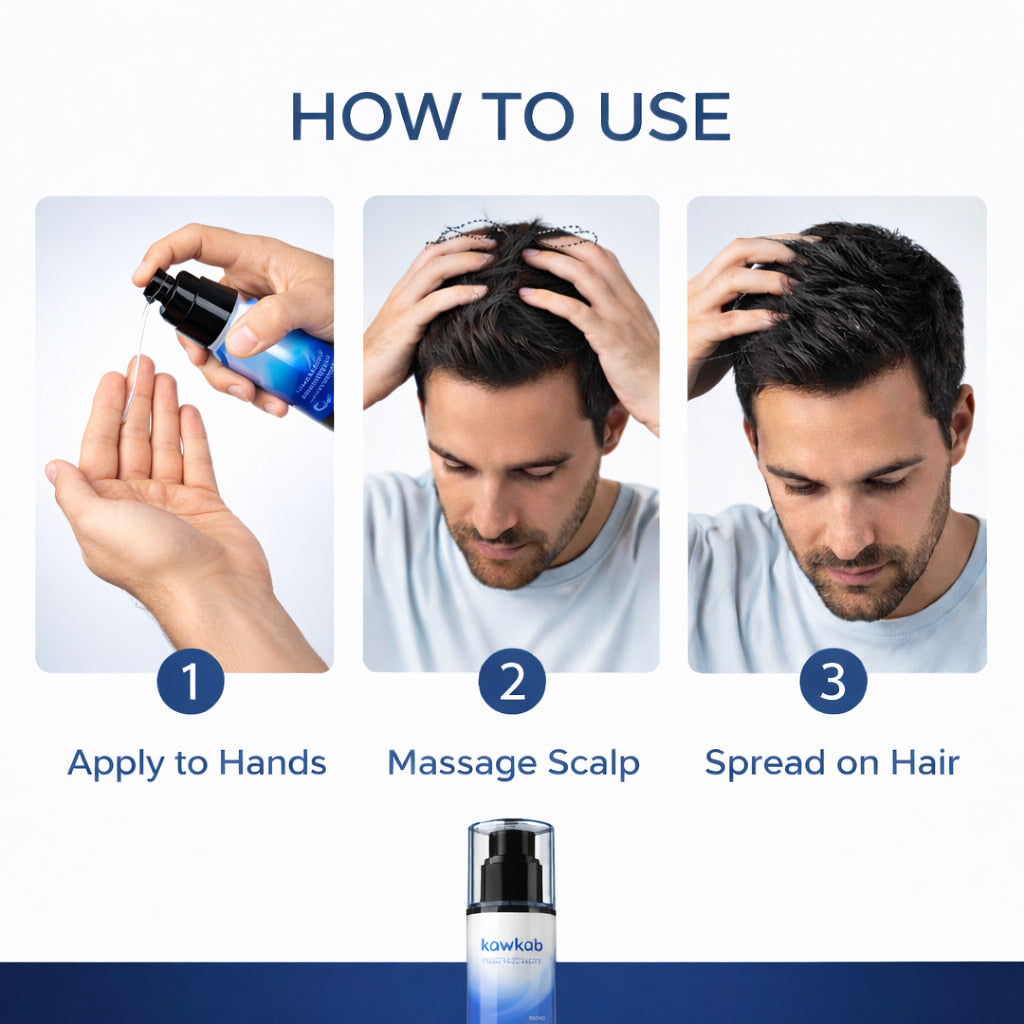 Kawkab Hair Serum for Men - سيروم الشعر للرجال